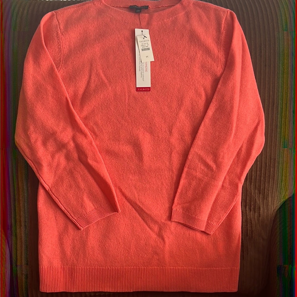 Classic Crewneck Sweater from Talbots. 100% Cashmere and very soft.
